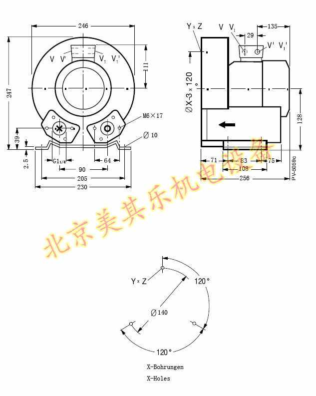 220v/370w雷竞技体育登录平台尺寸图