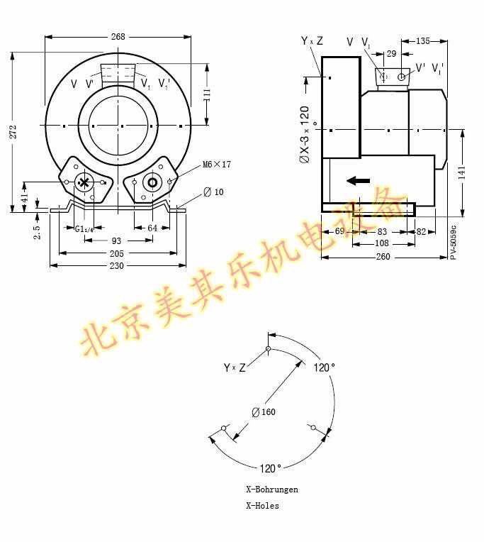 单相550w雷竞技体育登录平台尺寸图