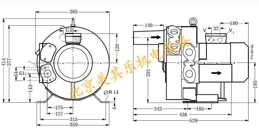 4GH420/1.5kw雷竞技体育登录平台CAD图