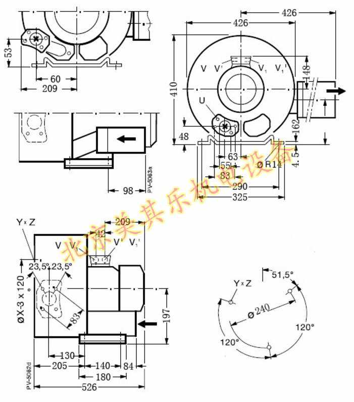 2GH720/4.3kw双段雷竞技体育登录平台cad图